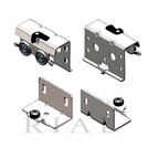 KVR01 Set of rollers for 2 doors